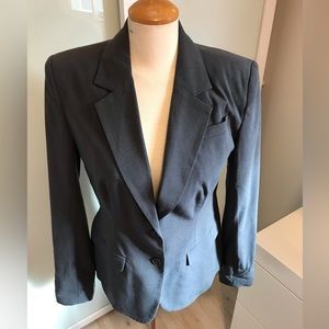 The Limited Grey Suit Blazer Jacket